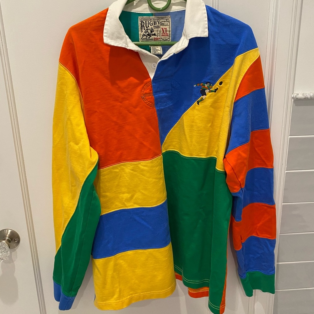 Vintage Ralph Lauren Color Block Rugby